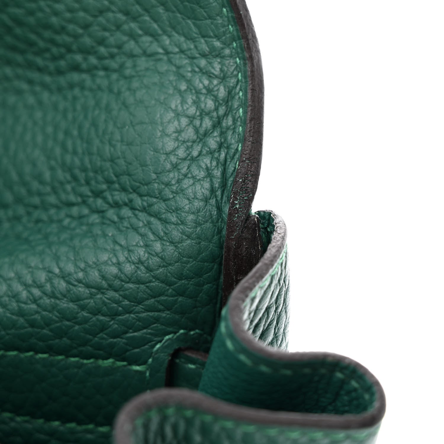 Hermes Taurillon Clemence Kelly Retourne 35 Malachite 17 of 22