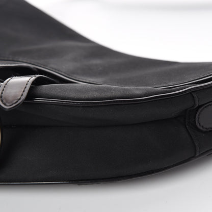 Christian Dior Nylon Saddle Bag Black 15 of 16