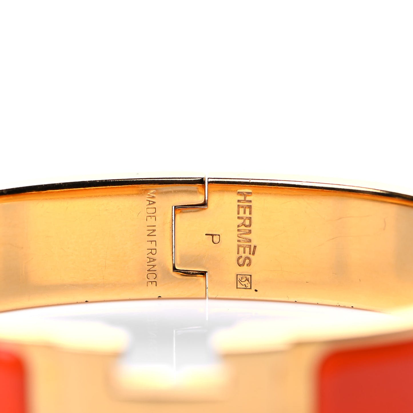 Enamel Narrow Clic Clac H Bracelet PM Capucine