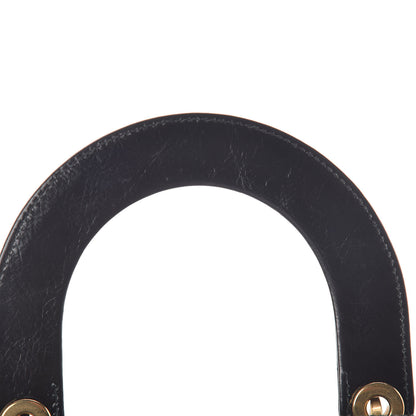 Christian Dior Crinkled Patent Cannage Small Lucky Badges My Lady Dior Black 11 of 13