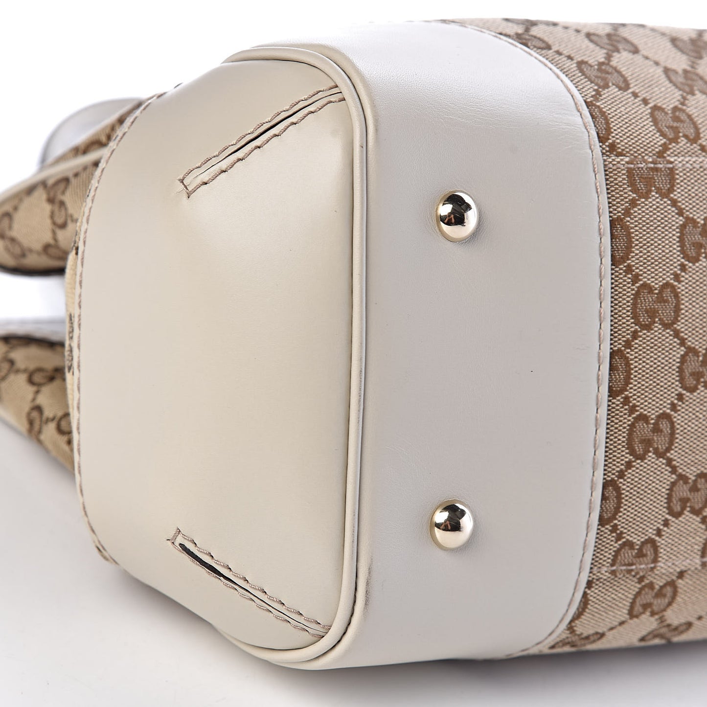 Monogram Medium Mayfair Tote Off White