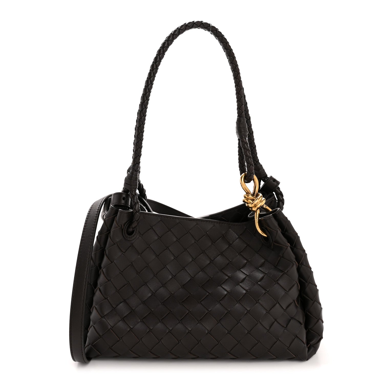 Bottega Veneta Nappa Intrecciato Medium Parachute Shoulder Bag Fondant 1 of 11