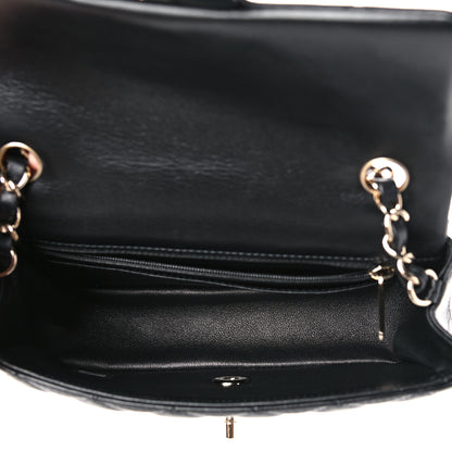 Chanel Lambskin Quilted Mini Rectangular Flap Black 5 of 15