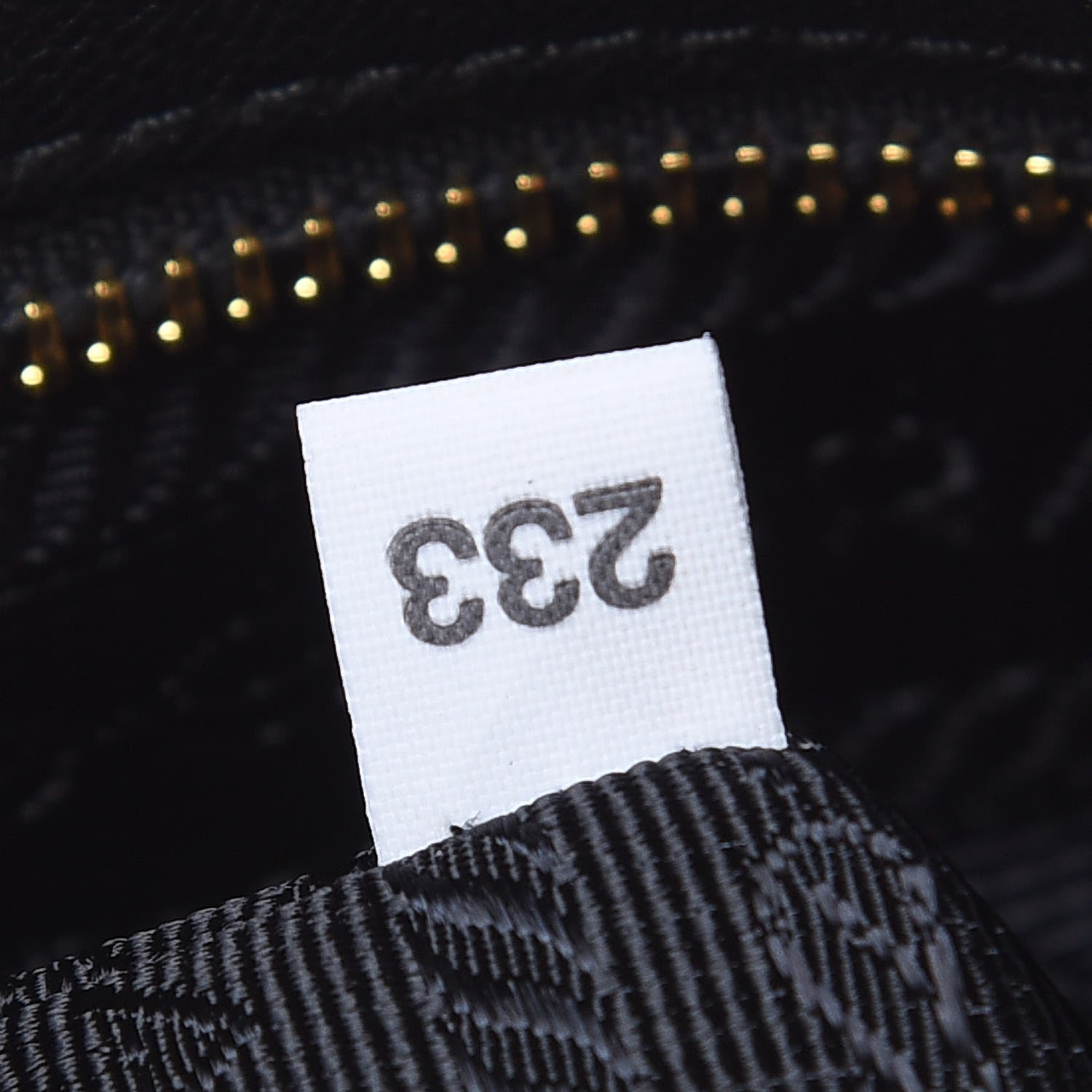 Prada Nappa Gaufre Chain Shoulder Bag Black 7 of 10