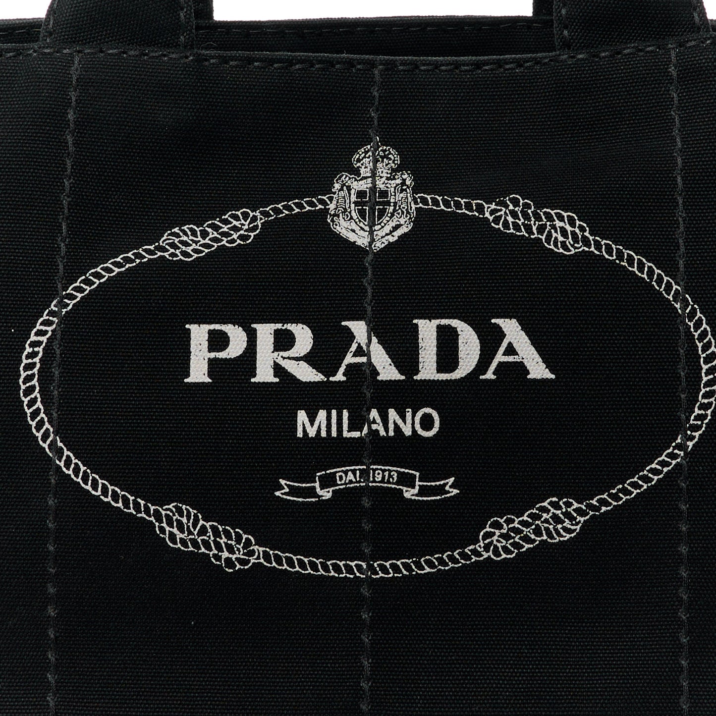 Canapa Logo Tote Black