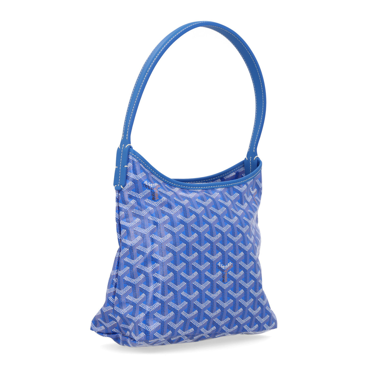 Goyardine Clover Mini Boheme Hobo Blue