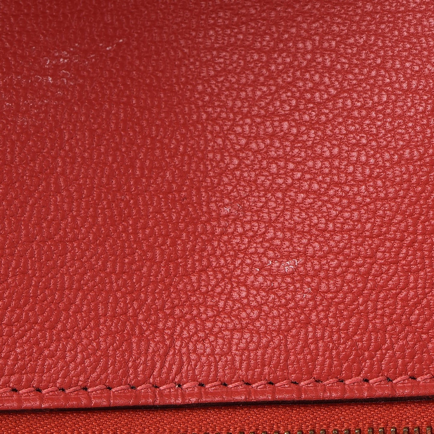 Togo Birkin 35 Rouge Pivoine