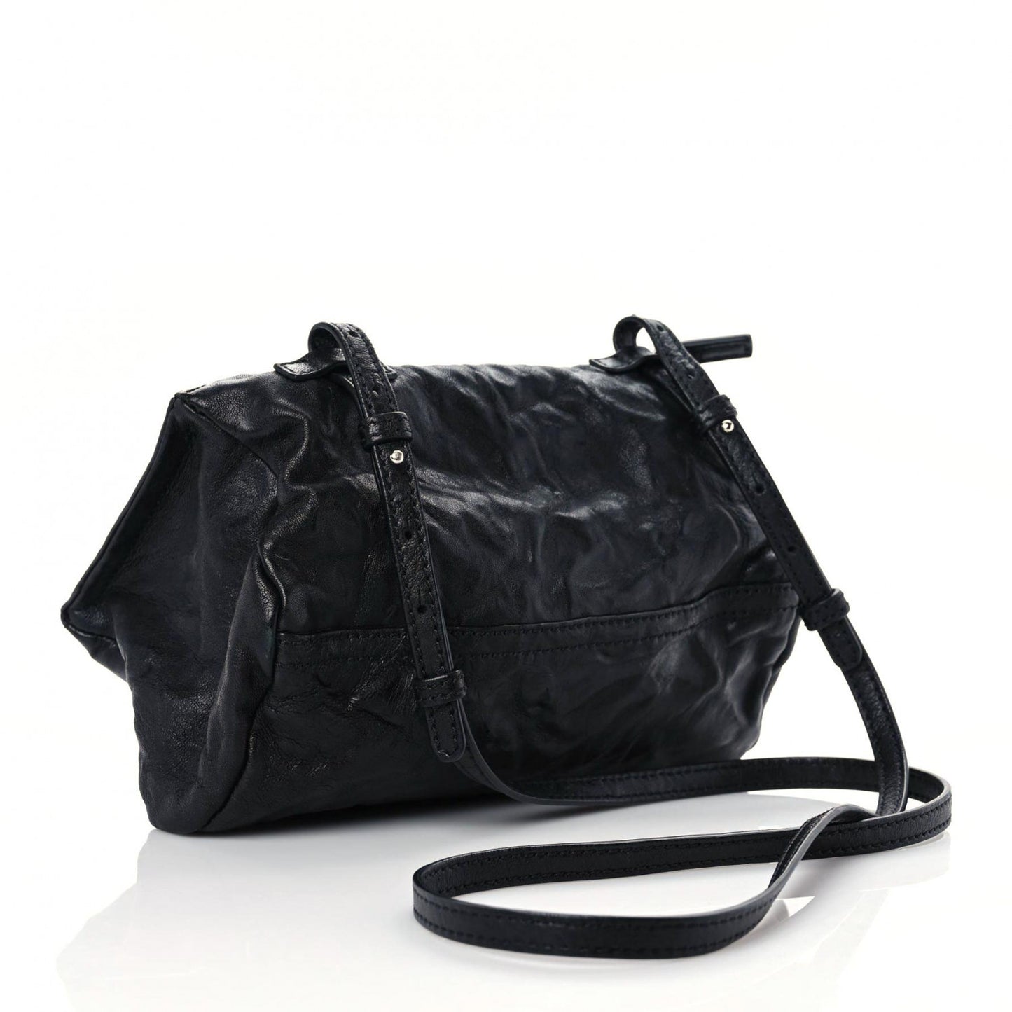 Tumbled Sheepskin Mini Pandora Black