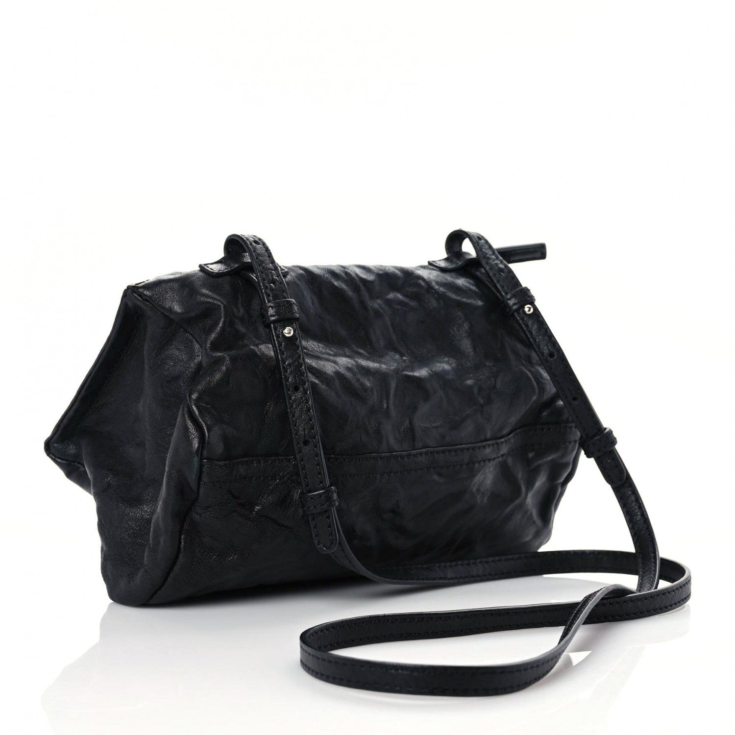 Givenchy Tumbled Sheepskin Mini Pandora Black 2 of 13