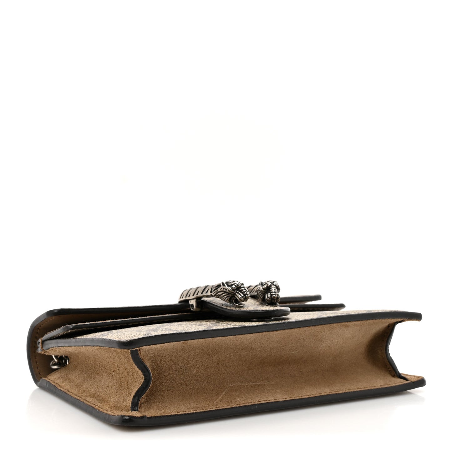 GG Supreme Monogram Super Mini Dionysus Shoulder Bag Taupe