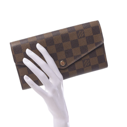 Louis Vuitton Damier Ebene Sarah Wallet NM 2 of 6
