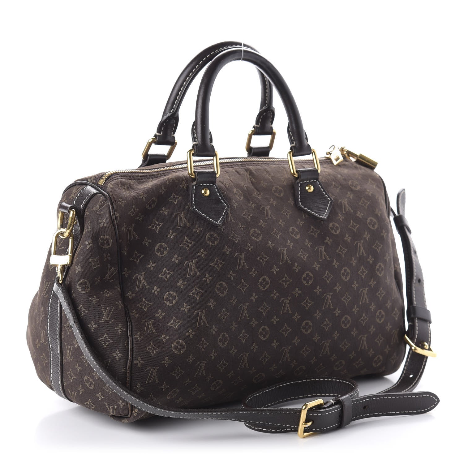 Louis Vuitton Monogram Idylle Speedy Bandouliere 30 Fusain 3 of 8