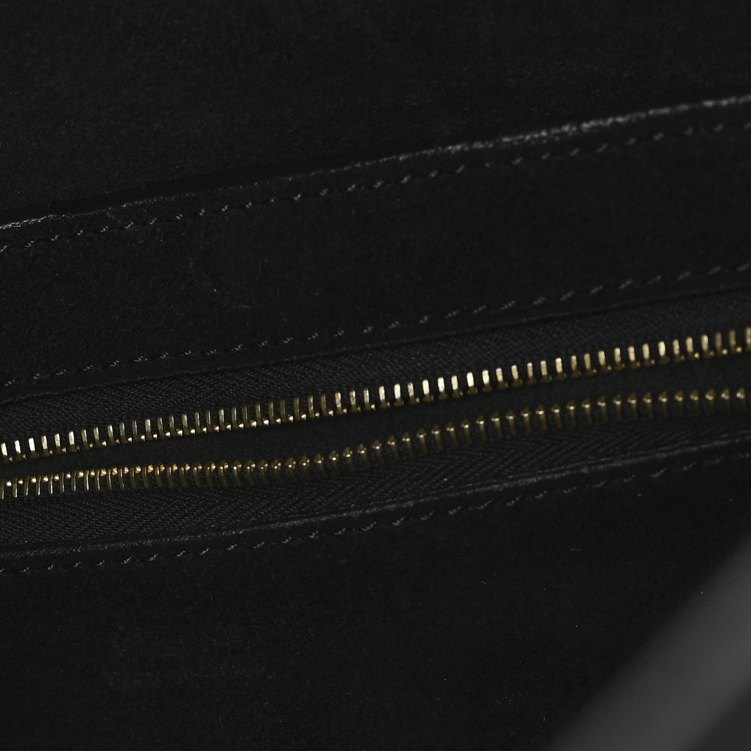 Celine Soft Grained Calfskin Sangle Bucket Bag Black 6 of 11