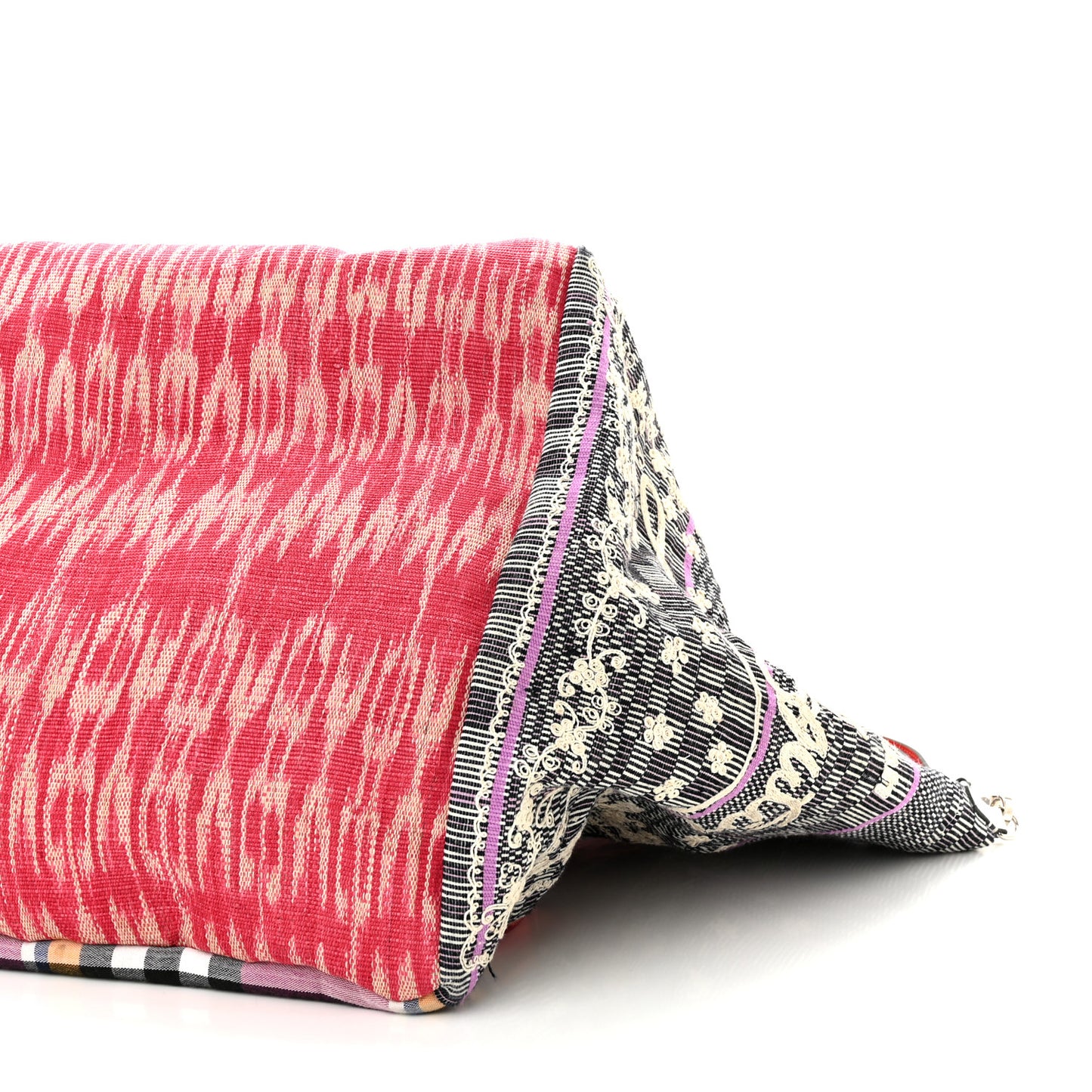 Jacquard Embellished Manilacaba Tote Multicolor