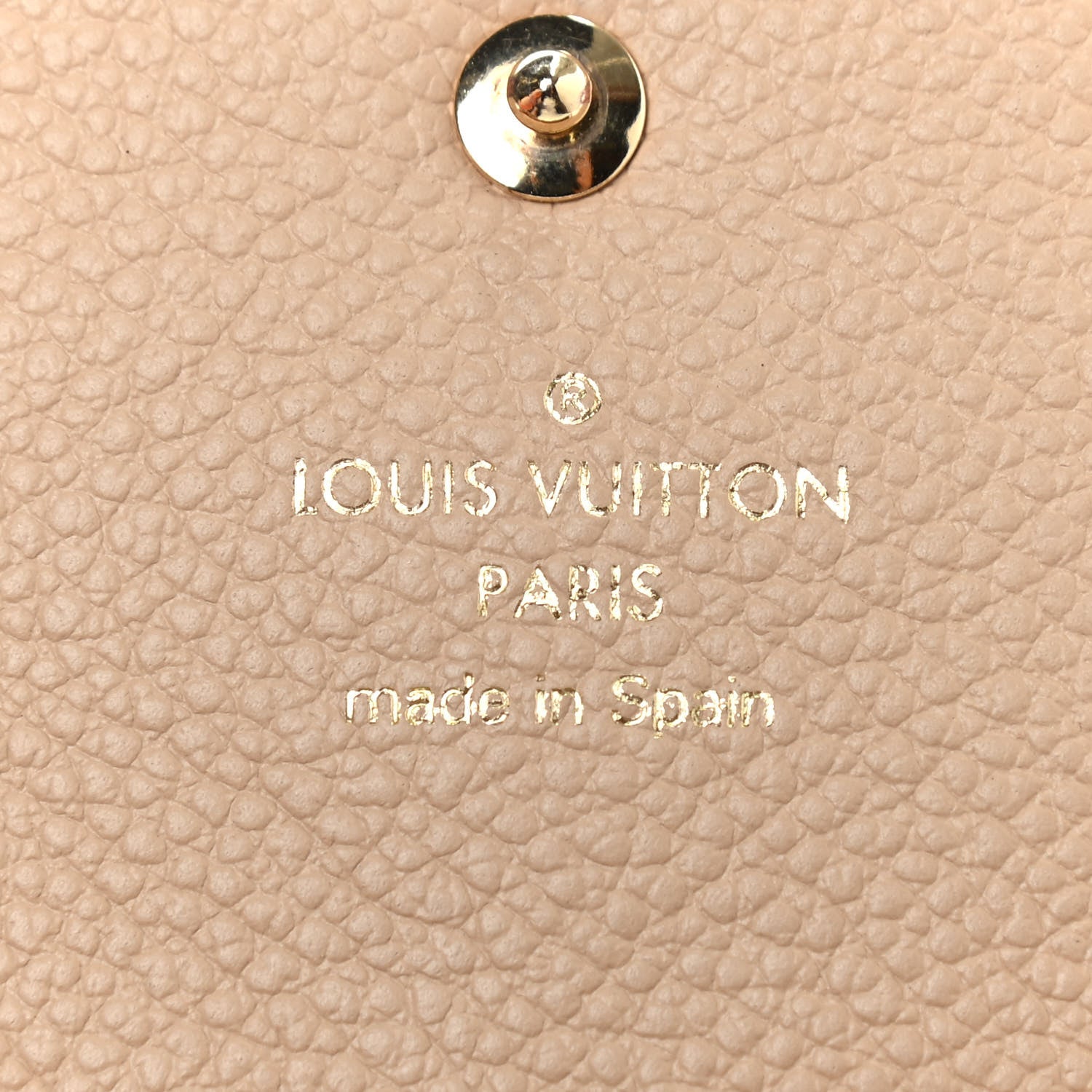 Louis Vuitton Empreinte Emilie Wallet Black Dune 6 of 7