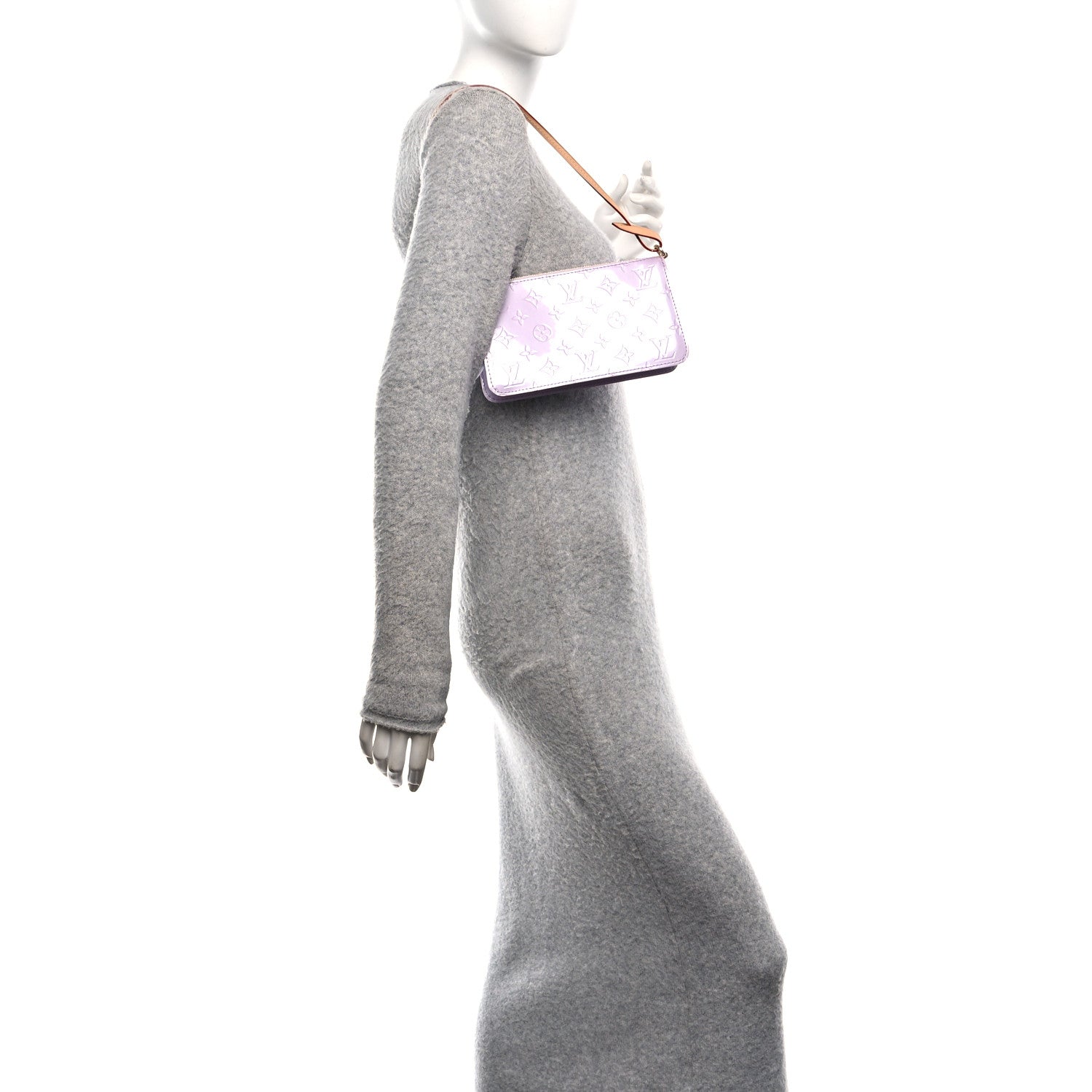 Louis Vuitton Vernis Lexington Pochette Glossy Lilac 2 of 10