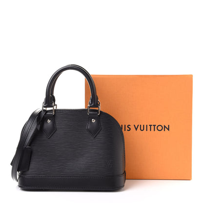Louis Vuitton Epi Alma BB Black 12 of 12
