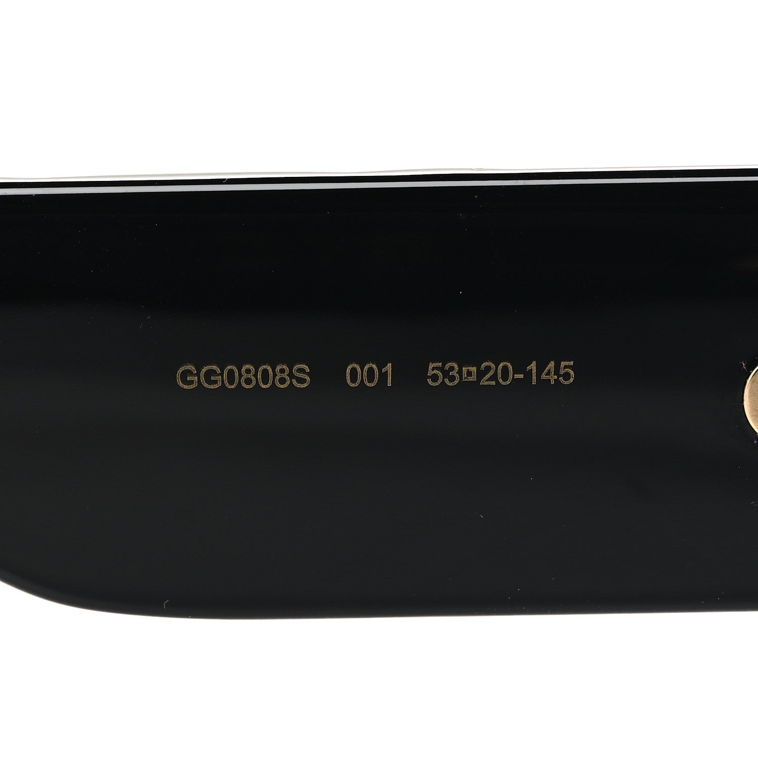 Gucci Acetate GG Butterfly Sunglasses GG0808S Black 6 of 7