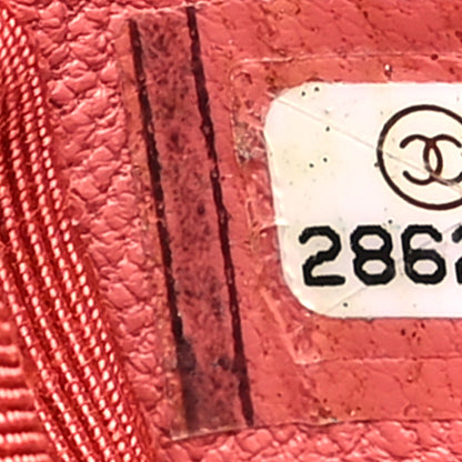 Chanel Lambskin Quilted Chain Infinity Top Handle Flap Pink 7 of 11