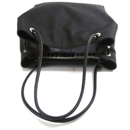 Gucci Nylon Monogram Tote Black 5 of 9
