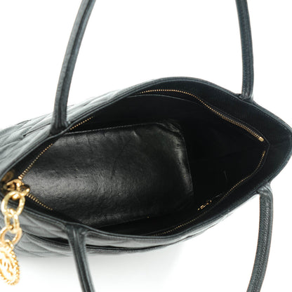 Chanel Caviar Quilted Medallion Tote Black 5 of 8