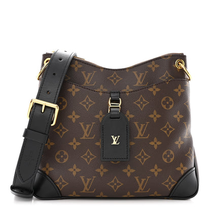 Louis Vuitton Monogram Odeon PM Black 1 of 10