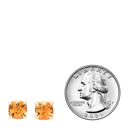 Tiffany 18K Yellow Gold Citrine Sparklers Earrings 2 of 4
