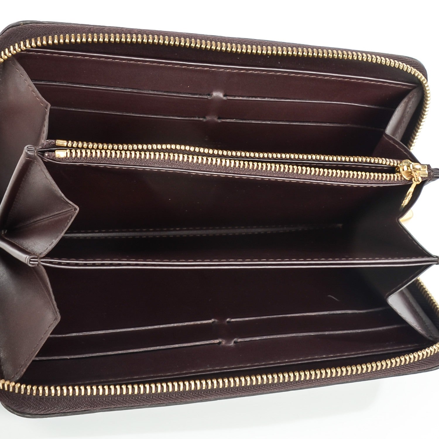 Louis Vuitton Vernis Zippy Wallet Amarante 5 of 7