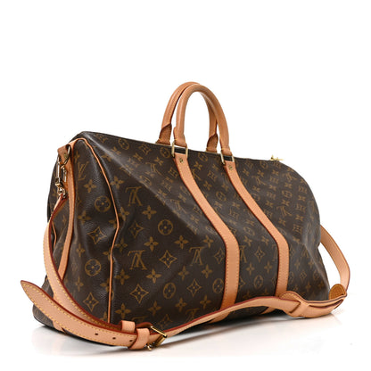Louis Vuitton Monogram Keepall Bandouliere 45 3 of 10