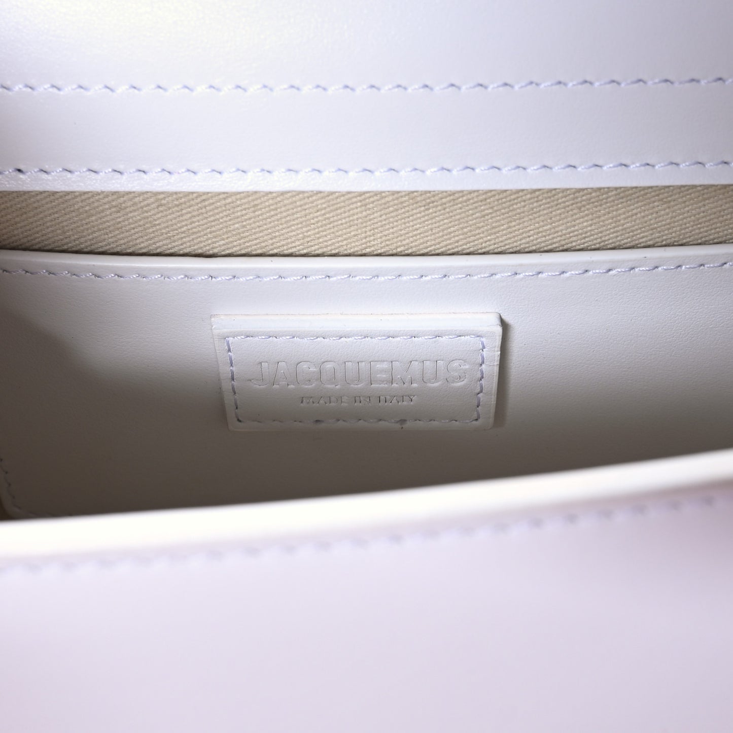 Smooth Calfskin Le Grand Bambino White