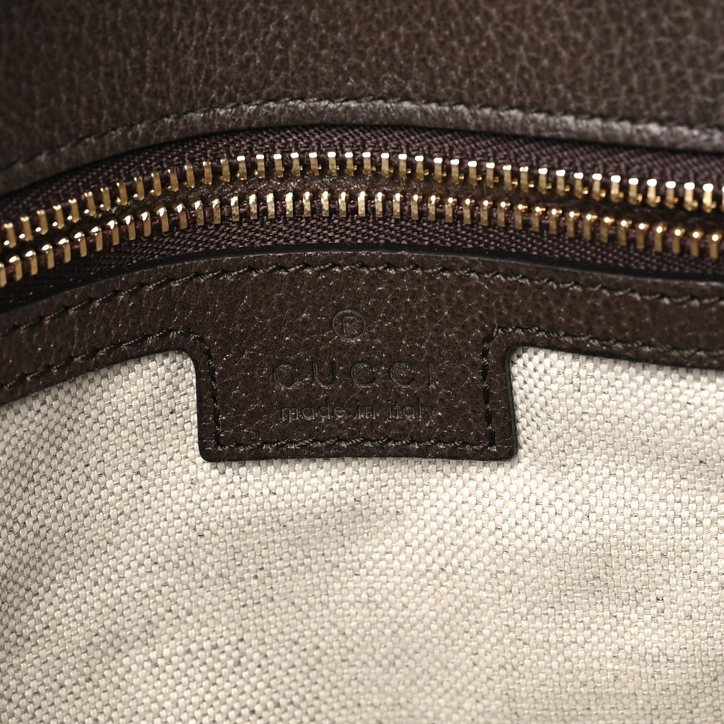 GG Supreme Monogram Textured Dollar Calfskin Blondie Chain Shoulder Flap Bag Beige Ebony New Acero