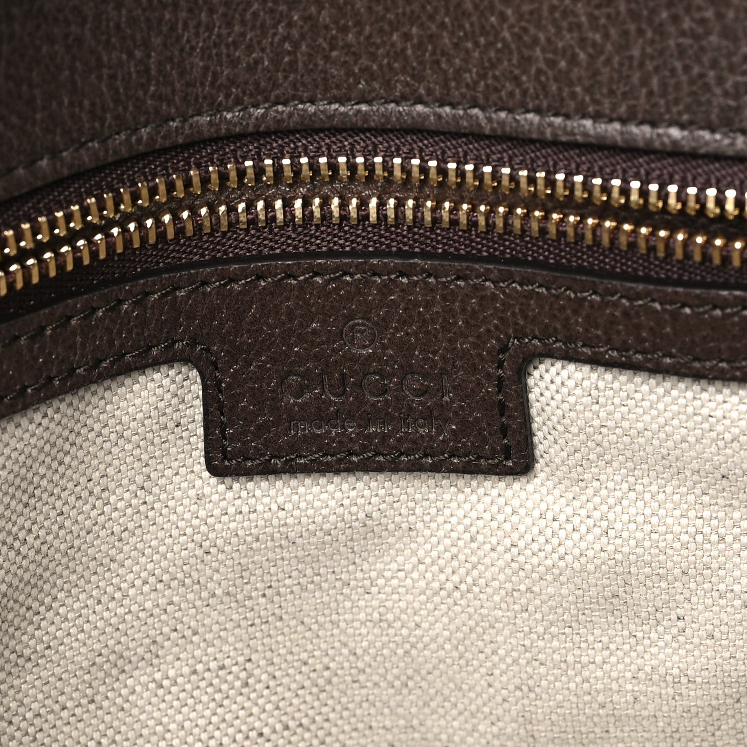Gucci GG Supreme Monogram Textured Dollar Calfskin Blondie Chain Shoulder Flap Bag Beige Ebony New Acero 5 of 8