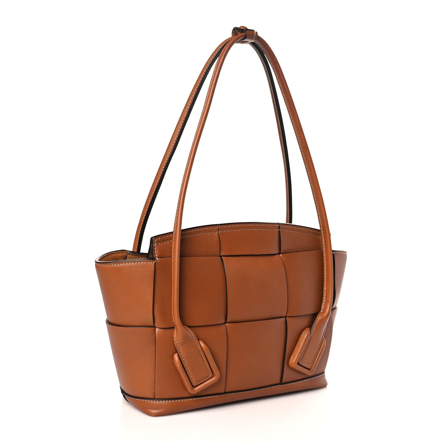 Bottega Veneta French Calfskin Maxi Intrecciato Arco 33 Wood 3 of 9