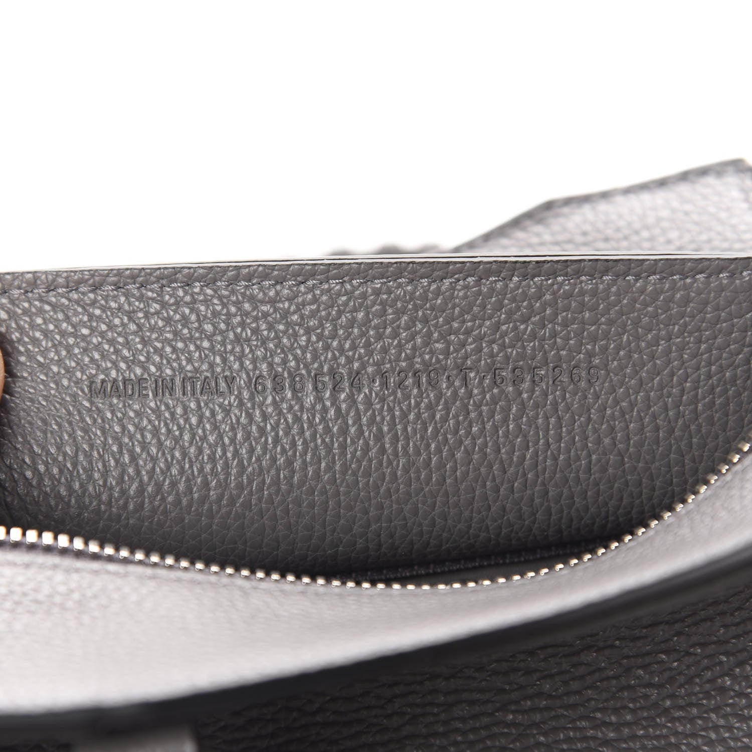 Balenciaga Grained Calfskin Neo Classic Silver Hardware Mini City Dark Grey 9 of 10