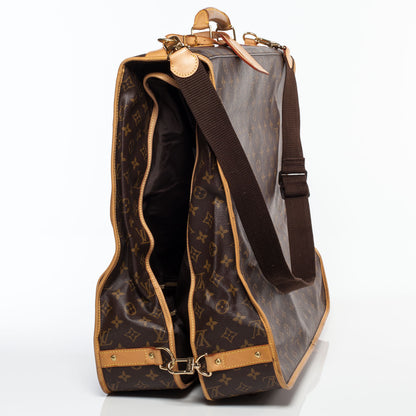 Louis Vuitton Monogram Garment Carrier 4 Hangers 6 of 14