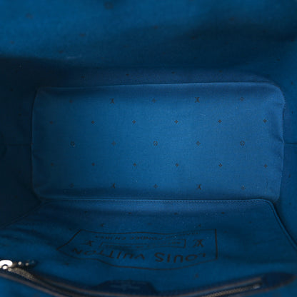Louis Vuitton Monogram Escale Neverfull MM Blue 5 of 9