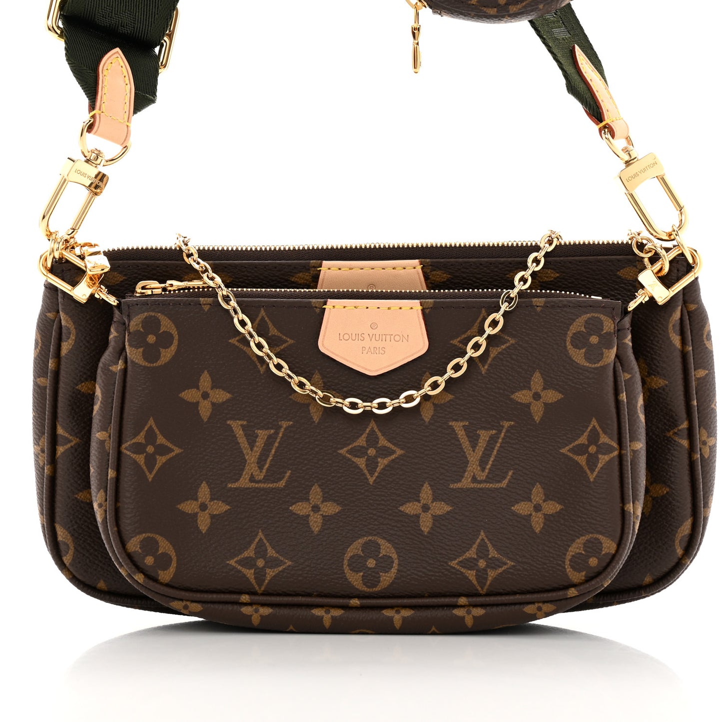 Monogram Multi Pochette Accessories Kaki