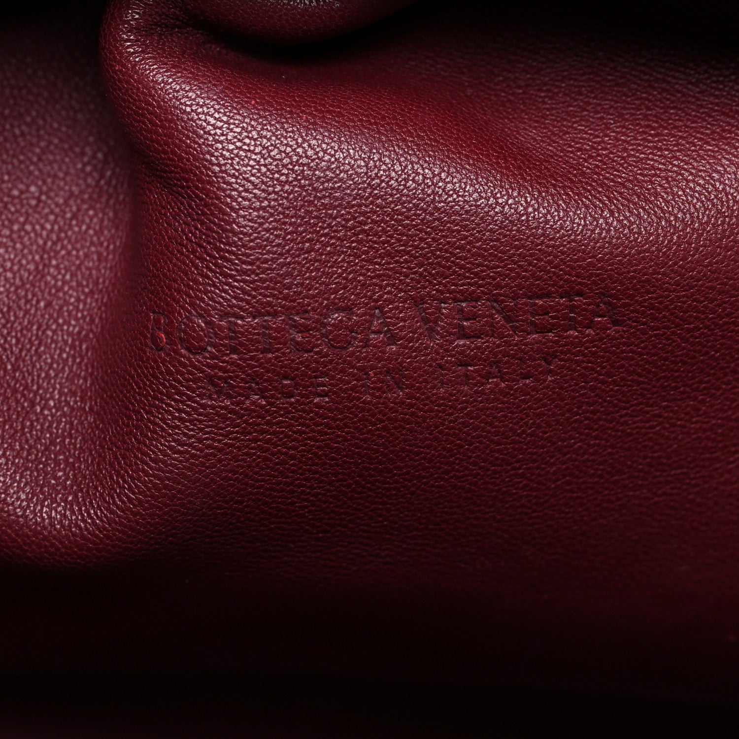 Bottega Veneta Nappa Maxi Intrecciato The Pouch Oversized Clutch Bordeaux 6 of 8