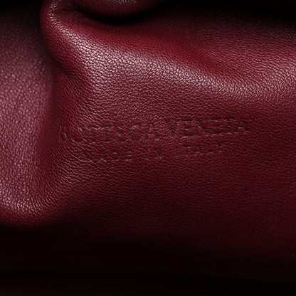 Bottega Veneta Nappa Maxi Intrecciato The Pouch Oversized Clutch Bordeaux 6 of 8