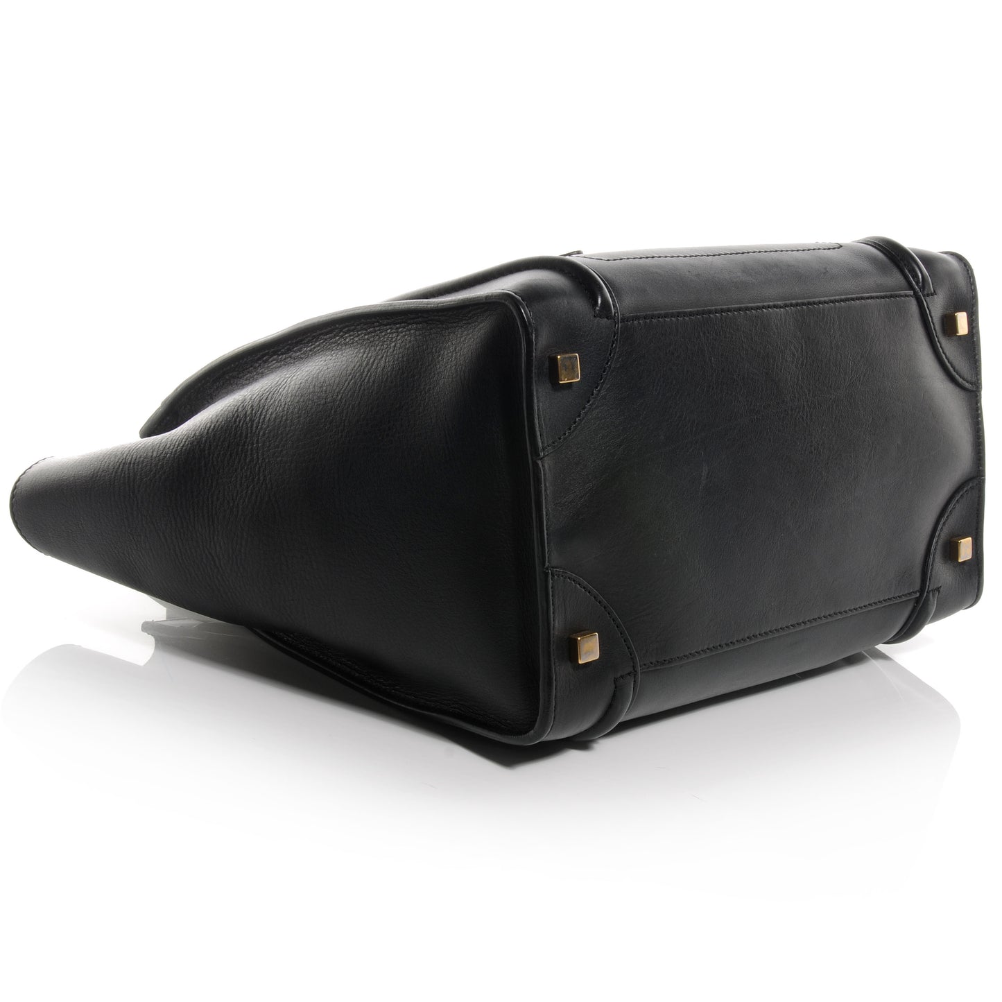 Smooth Calfskin Mini Luggage Black