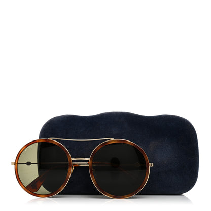 Gucci Round Sunglasses GG0061S Tortoise 8 of 8