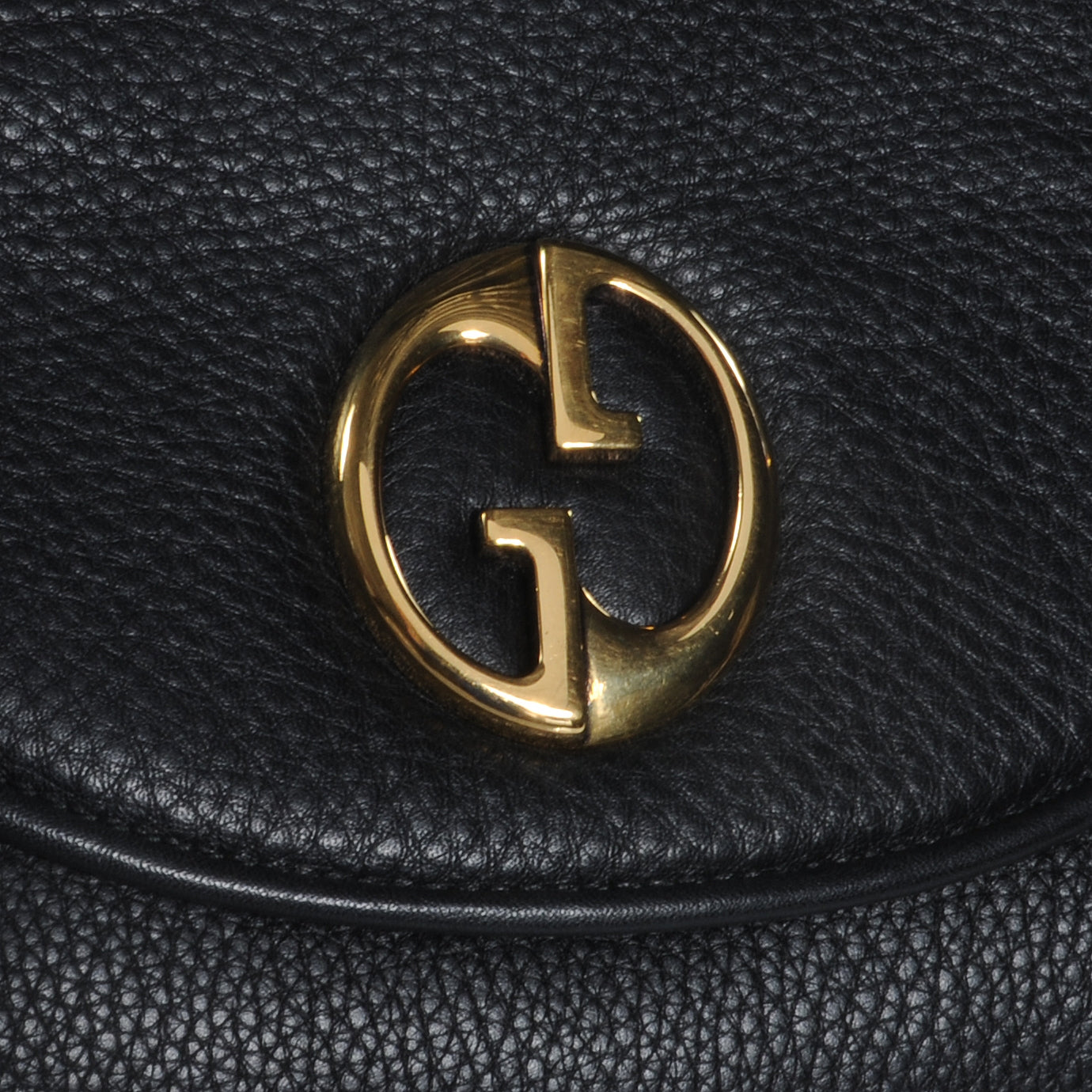Pebbled Calfskin Medium 1973 Tote Black