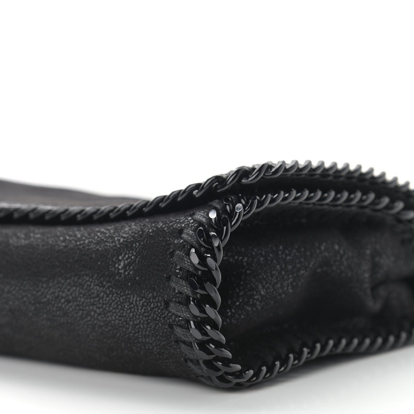 Shaggy Deer Falabella Crossbody Clutch Black