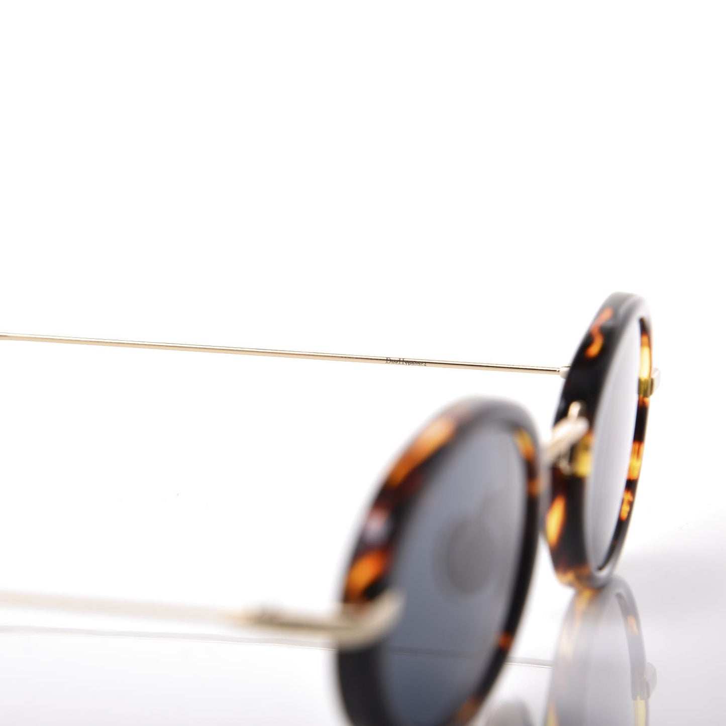 Acetate Metal DiorHypnotic 2 Sunglasses Havana Gold