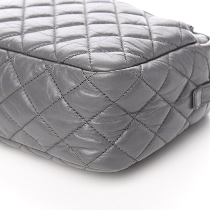 Chanel Aged Calfskin Medium Reissue Camera Case Grey 10 of 12