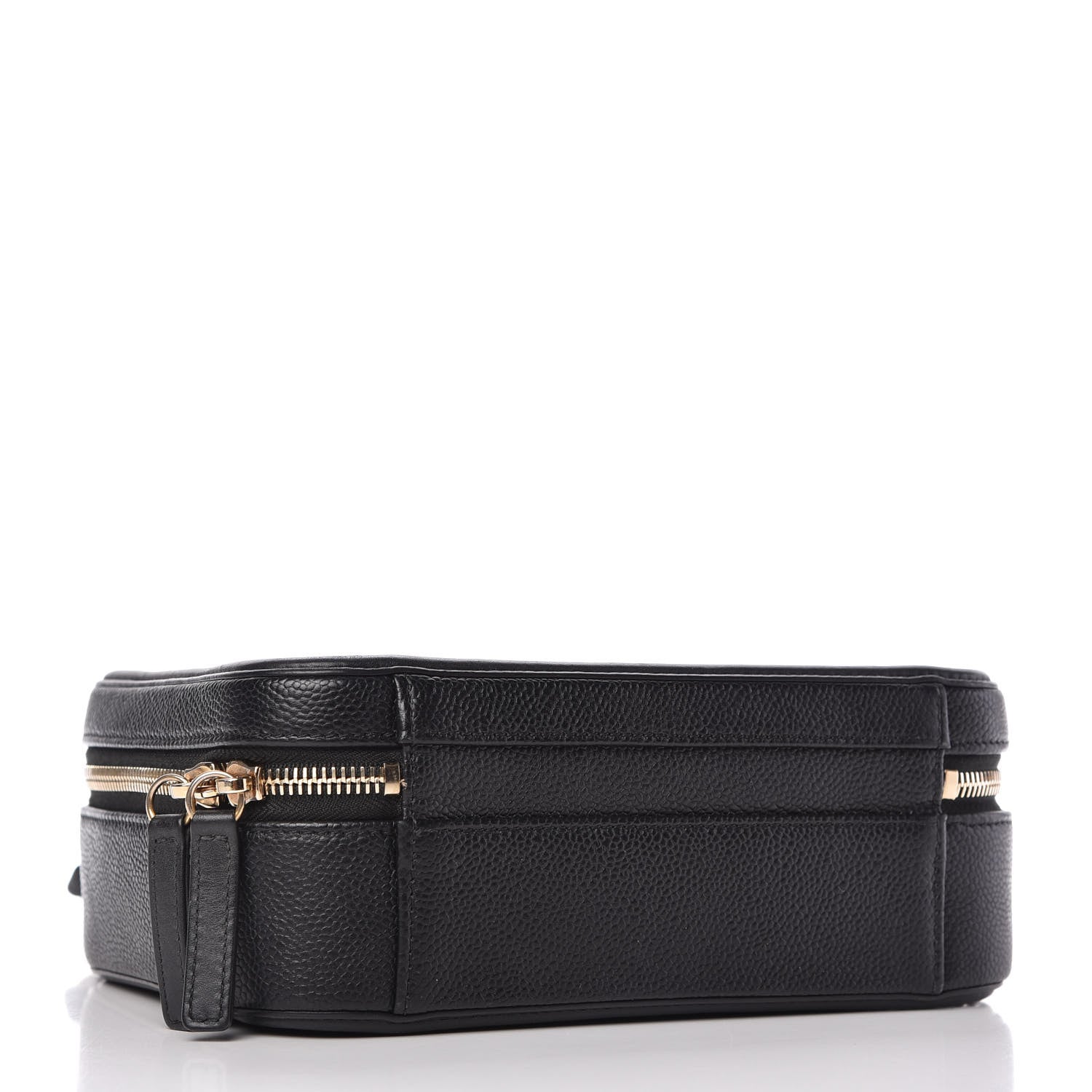 Chanel Caviar Quilted Medium CC Filigree Vanity Case Black 4 of 9