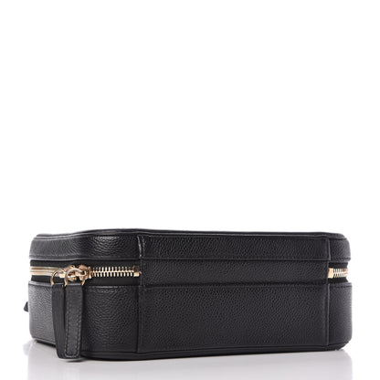Chanel Caviar Quilted Medium CC Filigree Vanity Case Black 4 of 9