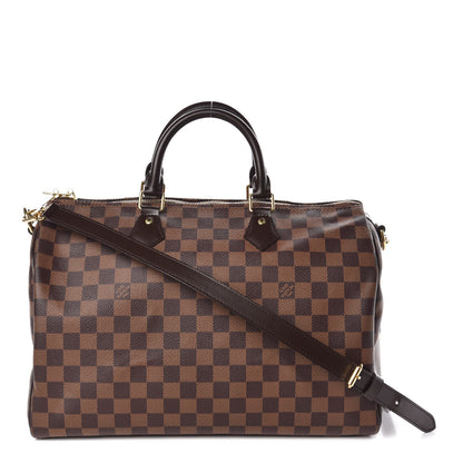 Louis Vuitton Damier Ebene Speedy Bandouliere 35 1 of 7