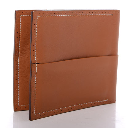 Hermes Swift Perforated Billfold Wallet Gold 3 of 6