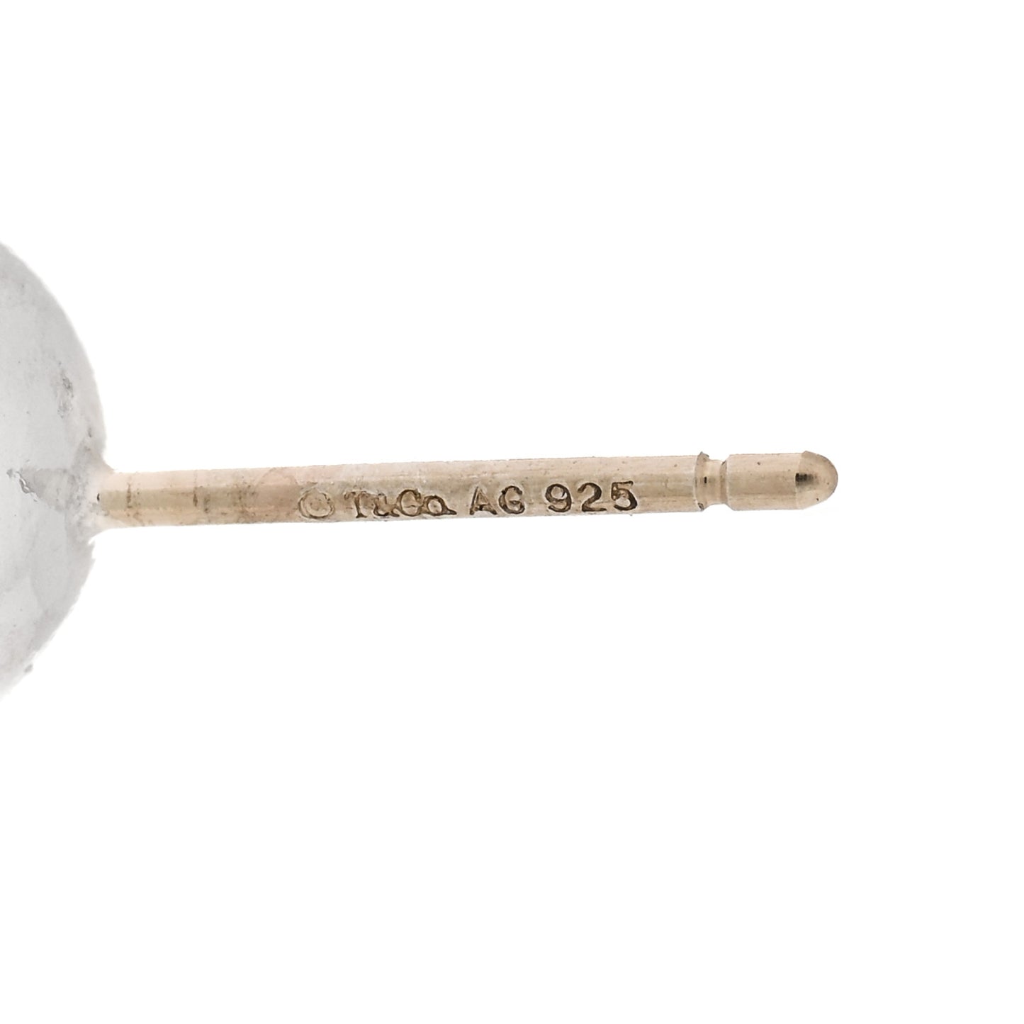 Sterling Silver 8mm HardWear Ball Earrings